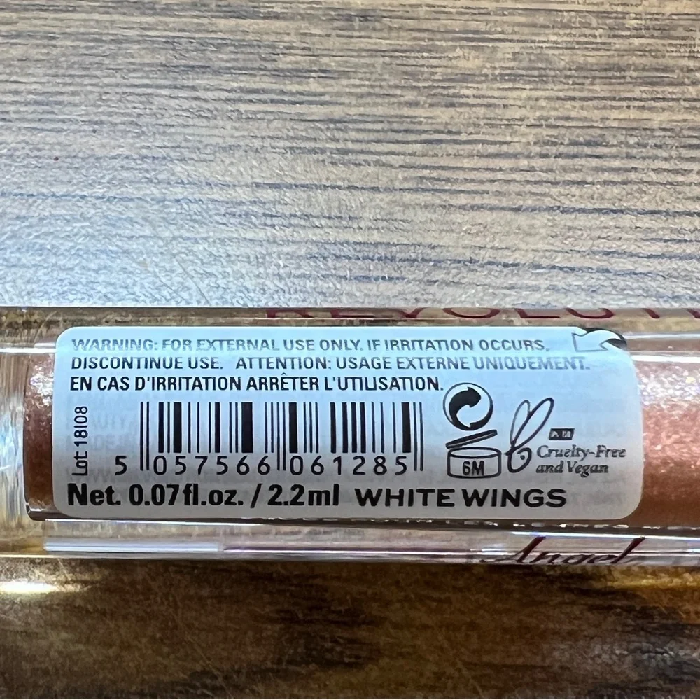 I Love Revolution Angel Metallic Lip Gloss “White Wings”